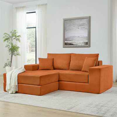 Boneless Modular Cloud Sectional Couch