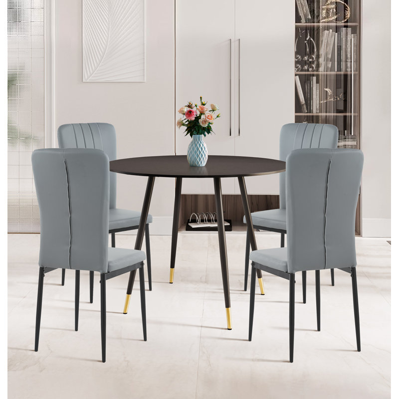 Haywards 4 - Person Dining Set, Brown