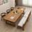 Walnut Rectangular Solid Wood desk-1095373963