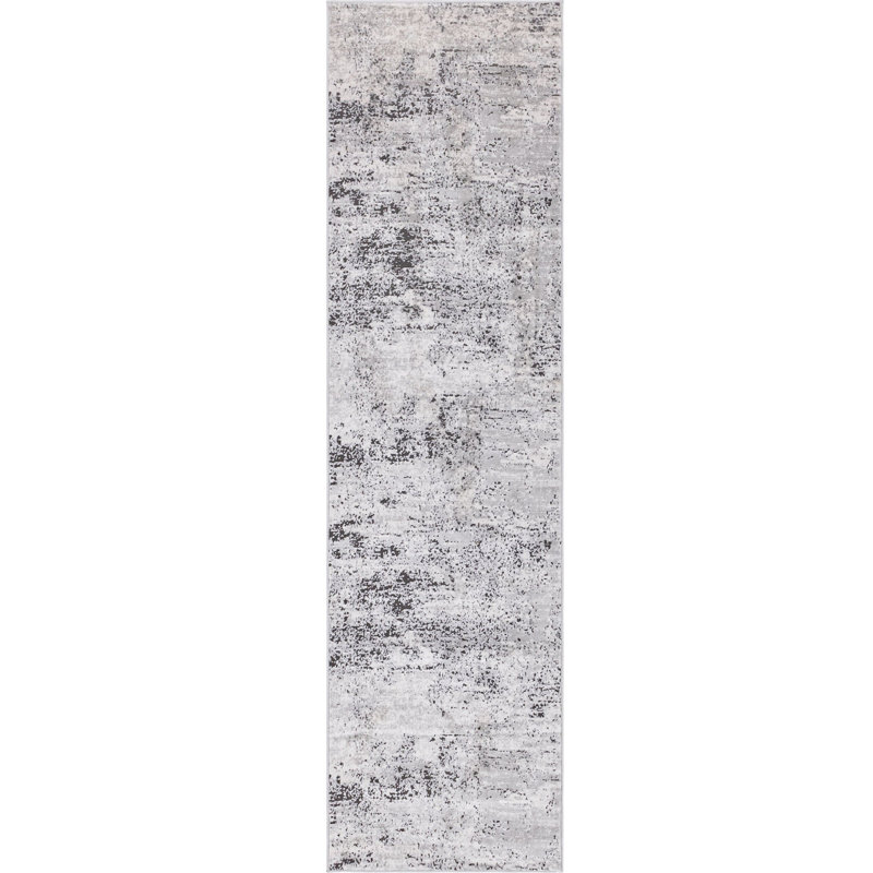Abstract Indoor Rug, Runner 2'7" x 10'