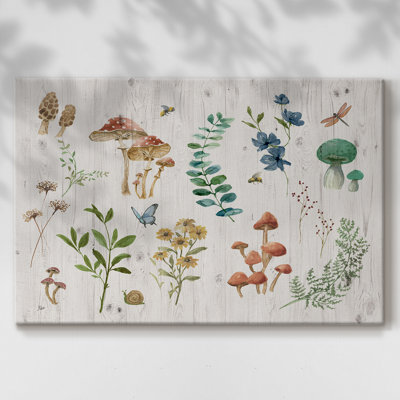 Woodland Treasures - Toile tendue avec châssis encadré - Prêt à être accroché