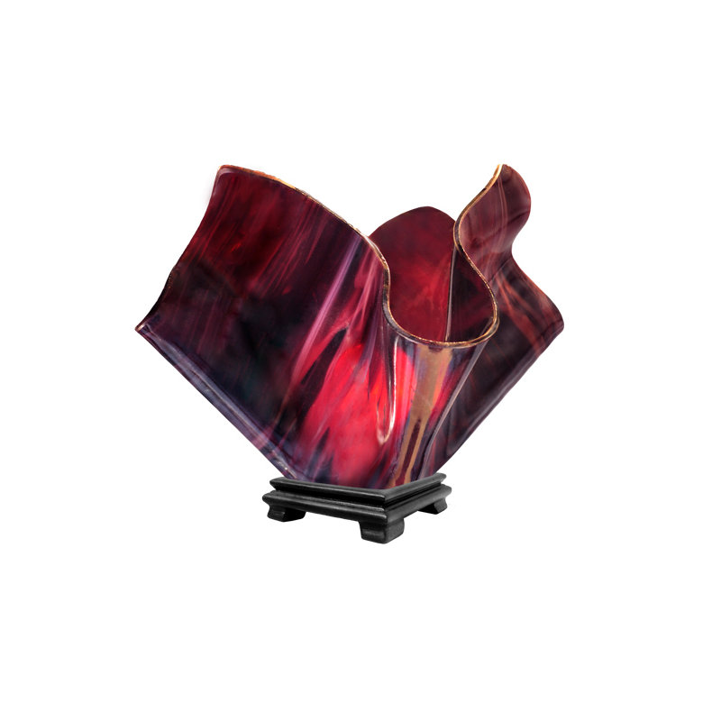 Dale Torchiere Lamp, Plum