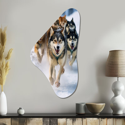 Gulyara - Alaska Boomerang Shape Irregular Metal Wall Decor