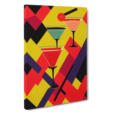 Selection Of Cocktails No.3 - Wrapped Canvas Print