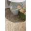 Petrified Solid Wood End Table