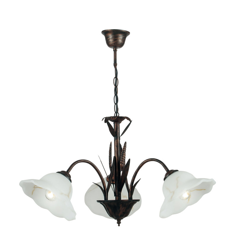Dominy 3 - Light Shaded Chandelier