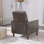 Fauteuil inclinable manuel standard en similicuir de 28 po de largeur Decatur-65906065