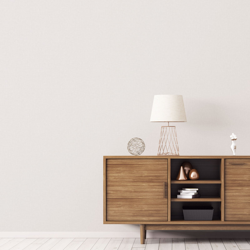 10m x 53cm Wallpaper Roll, Greige