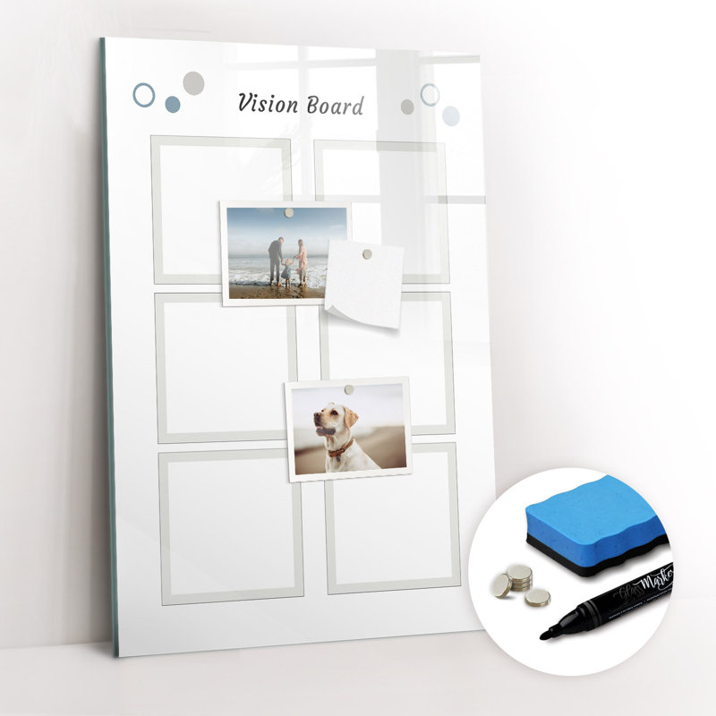 Magnetic Glass Dry Erase Board
