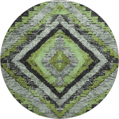 Premium Machine Washable Jakiyra AMF1890 Aztec Rug