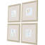 4 pièces encadrées Swift S / 4 par Nai Print