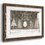 Wooded White Christmas Collection A, reproduction encadrée sur papier-578712648-578712649