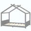 Lit de maison avec lattes de soutien, cadre de lit de maison en bois massif pour enfants, pas de sommier tapissier et structure d'ouverture-1990435141-1990435143
