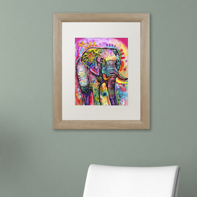 « éléphant »-impression sous forme de graphique