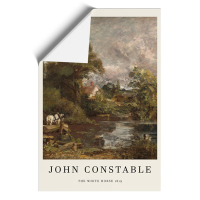 The White Horse by John Constable - No Frame Painting