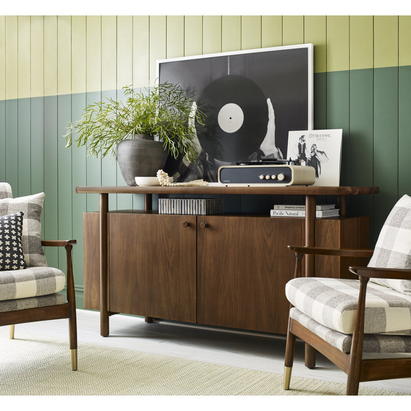 Walnut Grove Credenza - Wood Top