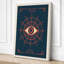 Mystical Eye Art Deco - Wrapped Canvas-1411033-1411032
