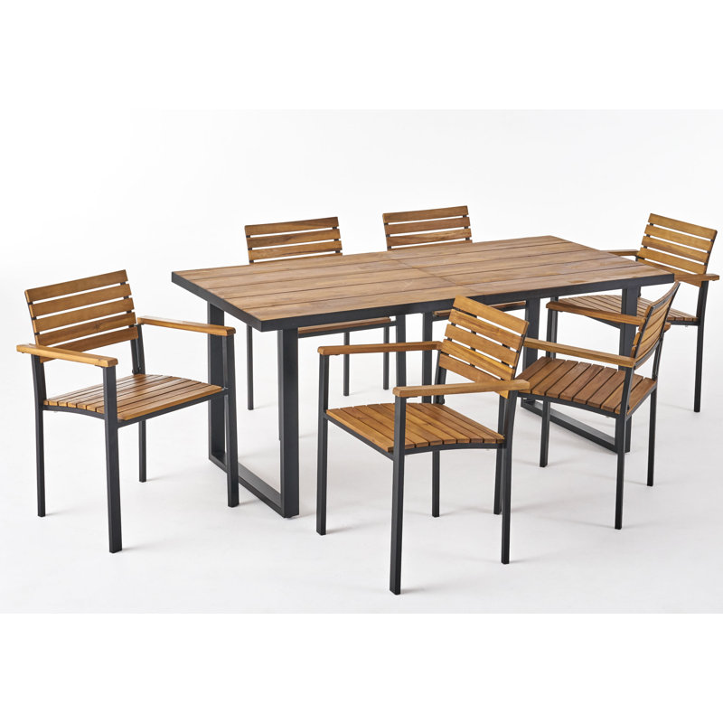 Ensemble repas d’extérieur 7 pièces Sheppard