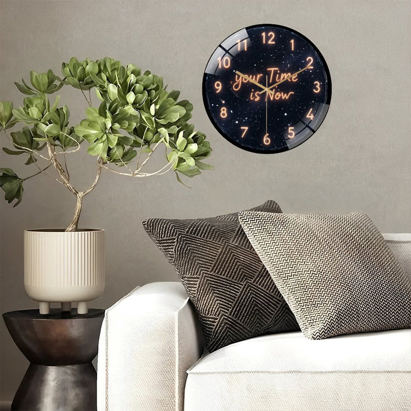 Horloge murale 12 po