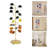 Multi-Layer 360 Degree Rotation Freestanding Hat Display Stand Rack With Wheels And 35 Hat Positions For Wigs, Helmets, Scarves-1901391644