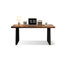 Bureau d'écriture rectangulaire en bois massif brun-914354961