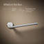 Elate 9" Wall Mounted Round Towel Arm, Metal Wall-Mounted Towel Holder, Towel Bar-1319105697