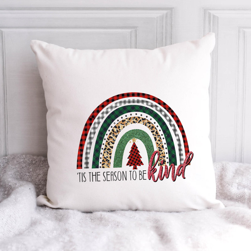 Coussin Christmas Rainbow3, 20 po x 20 po