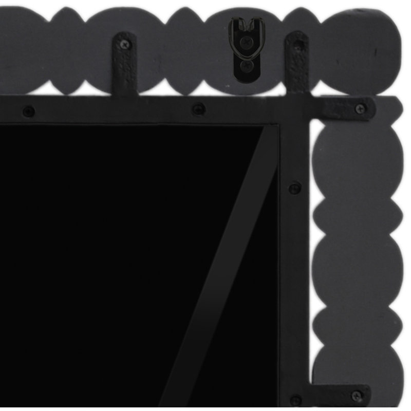 Aubrey Accent Mirror, 65" x 29", Black