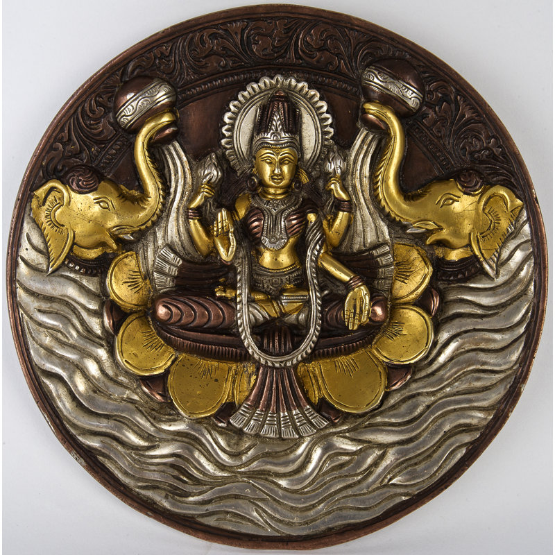 Plaque murale petite petite déesse Lakshmi