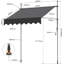 13cm X 171cm Rectangular Balcony Parasol-937864163