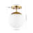 Statler Glass Semi Flush Mount-2010117114