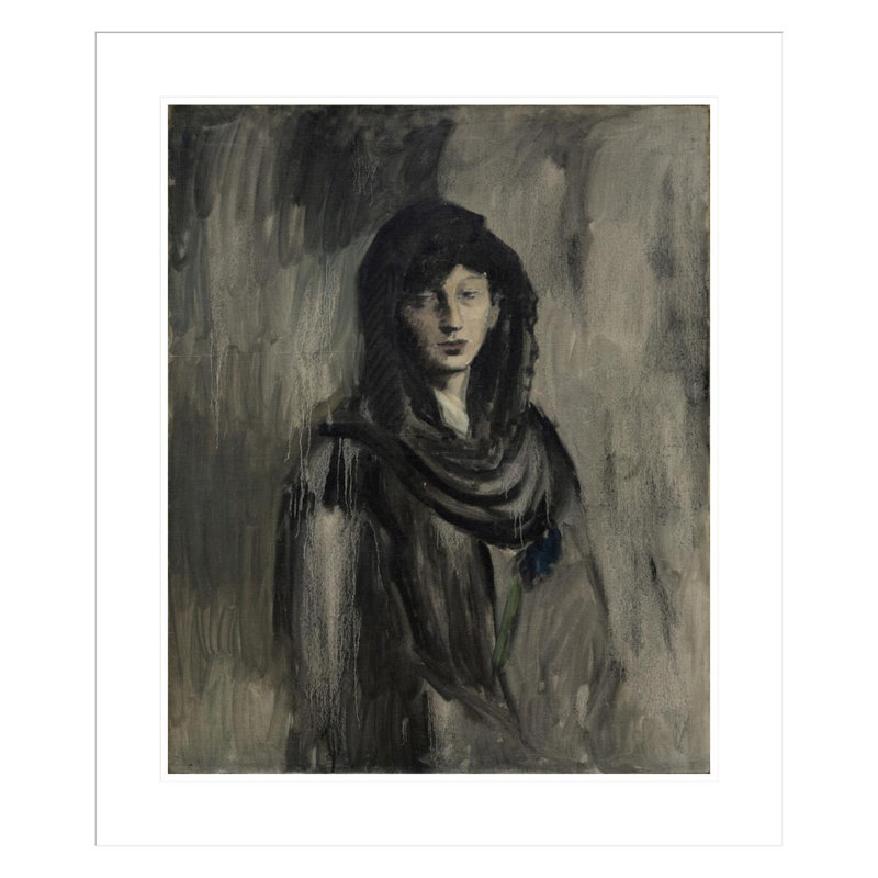 Fernande avec une mantille noire (Fernande à la mantille noire) par Pablo Picasso, impression giclée encadrée