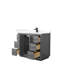 Meuble-lavabo sur pied simple 42 po avec comptoir en quartz 42 po-97986617-97986622-92723803