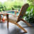 Bristol 2 - Person Teak Outdoor Seating Group Free Patio Cover-129227027