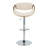 Archaimbaud Swivel Upholstered Adjustable Height Counter Stool with Metal Frame