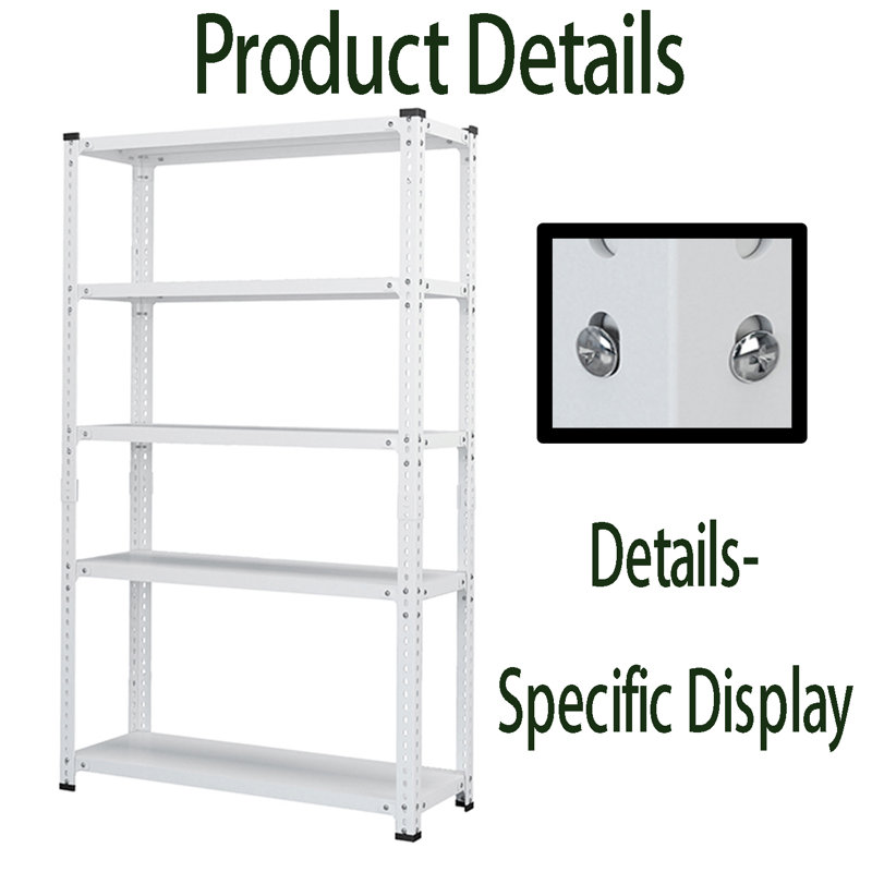 Support de rangement intérieur, Blanc, 78.70" H x 47" x 15.75" D
