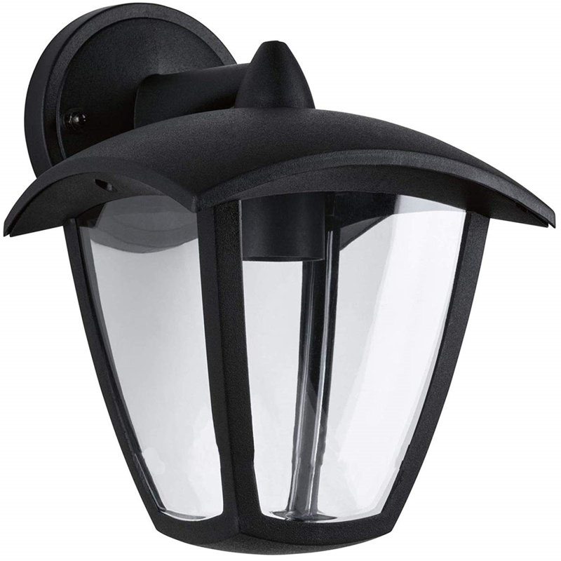 Turgay Matte Black Outdoor Wall Lantern