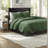 Elegant Velvet Bedding Set, Full/queen, Soft And Durable For Home