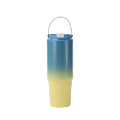 30 Oz Cup Stainless Steel With Handle Keep Cold Hot