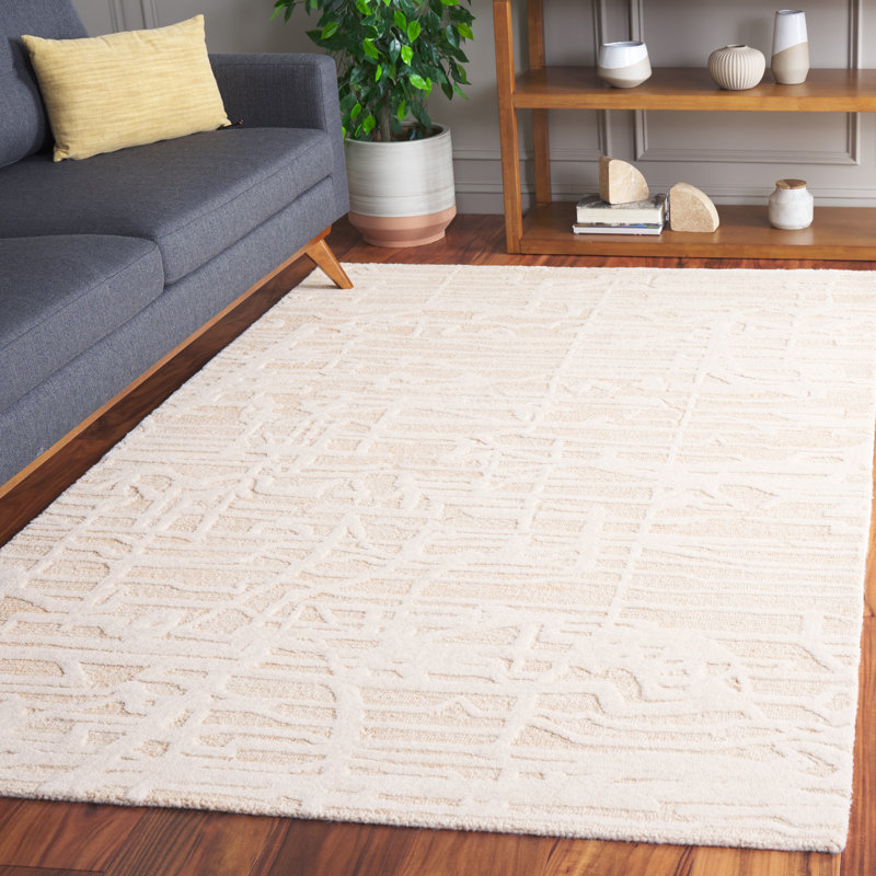 Tapis en laine Monabo, Rectangle de 5 pi x 8 pi