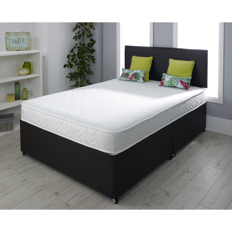 Alibi White Noise Open Coil Mattress, Kingsize (5')