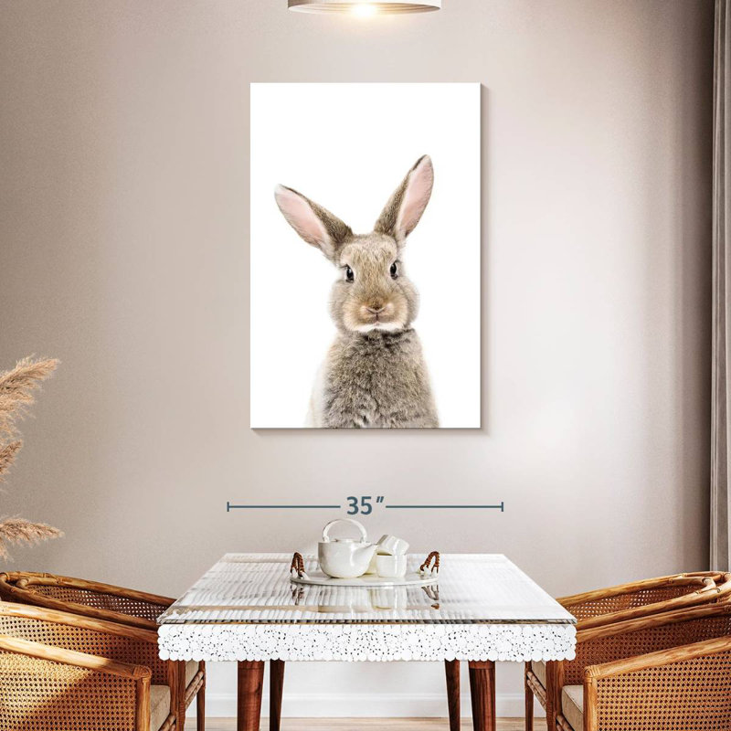 Petit lapin Brampt, H 45 po x l 30 po