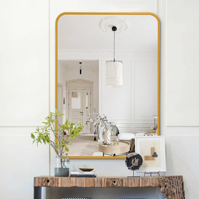 Cadre rectangulaire en métal pour salle de bain Chesney