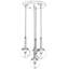 Lustre industriel en métal, finition antique, 35,4 po x 15,7 po | 4 x douilles E27, 6 W maximum | Design élégant et sobre pour les maisons modernes | IP20, 220V - 240V, 50-60 Hz | Parfait pour les salles à manger et les salons-481657245-479959736
