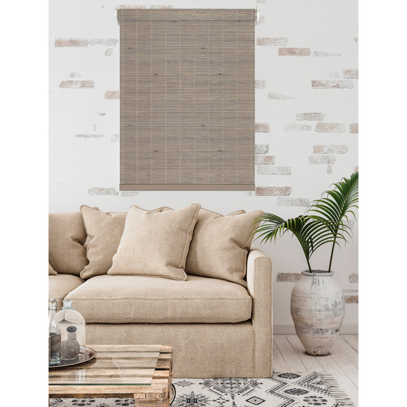 Rideau semi-transparent, l 27 po x L 72 po, Driftwood