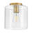 Lydia Glass Semi Flush Mount-8412789