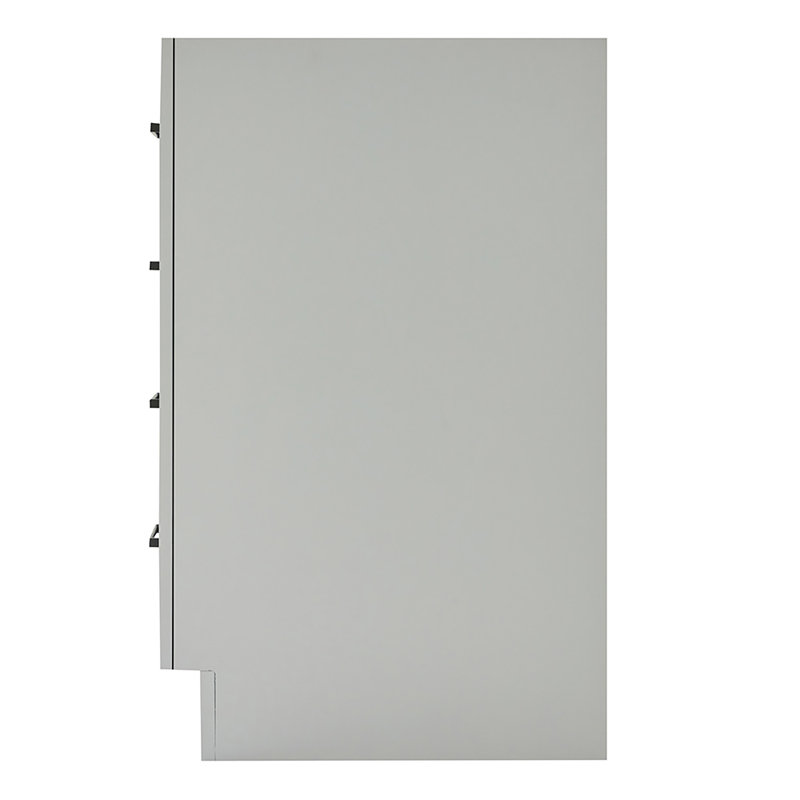60" Single Sink Bathroom Vanity, Gray, Matte Black