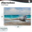Plaque murale Painterly Boat On The Shore, design par Cloverfield & Co.-1934336194