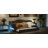 Upholstered Twin XL Size Daybed With LED Belt And Trundle, Gray-1605802440