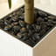 Adcock UV Resistant Artificial Olive Tree for Indoor & Outdoor Decor, Large Plastic Base with Pebbles-1033404745-1033404744